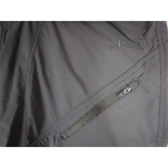 Nordic Track Mens Cargo Nylon Track Pants‎ Gray 32x32 Lightweight Zip Pocket - Picture 6 of 9